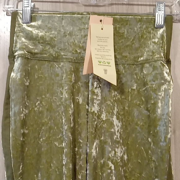 NWT We Are HAH Velvet stirrup pants - Picture 5 of 7